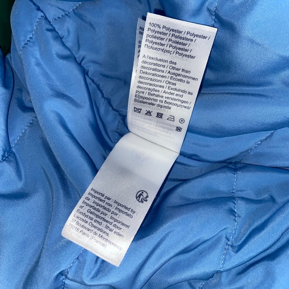 Lacoste L!VE Wool Varsity / Bomber Jacket 1/1 Rare Find UNI​​ - Picture 9 of 11